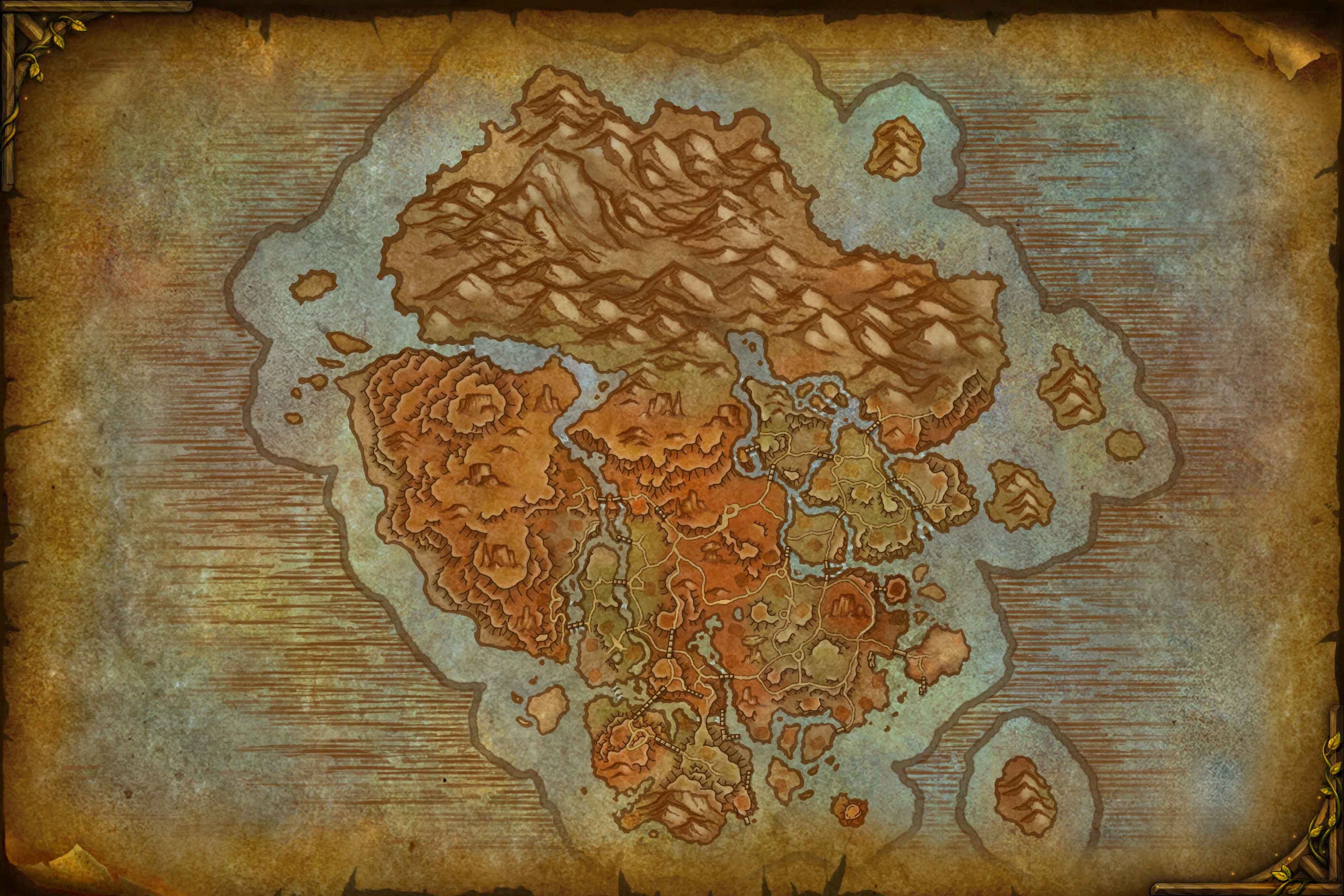 烈风海岸地图