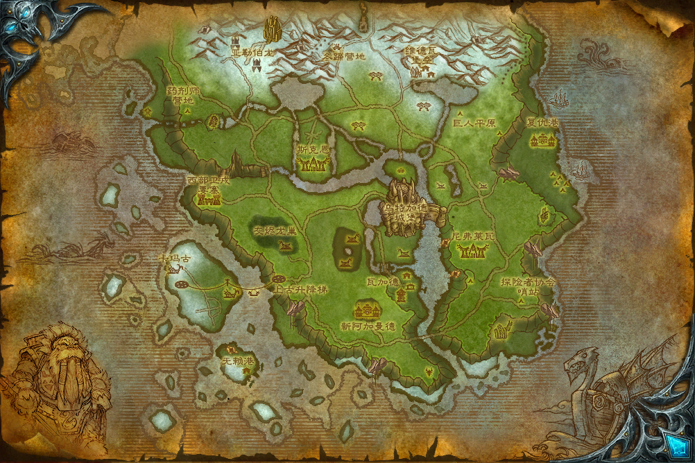 箭靶地图